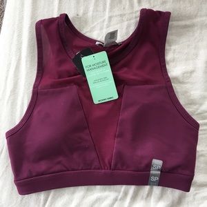 Forever 21 Maroon Sports Bra (S)